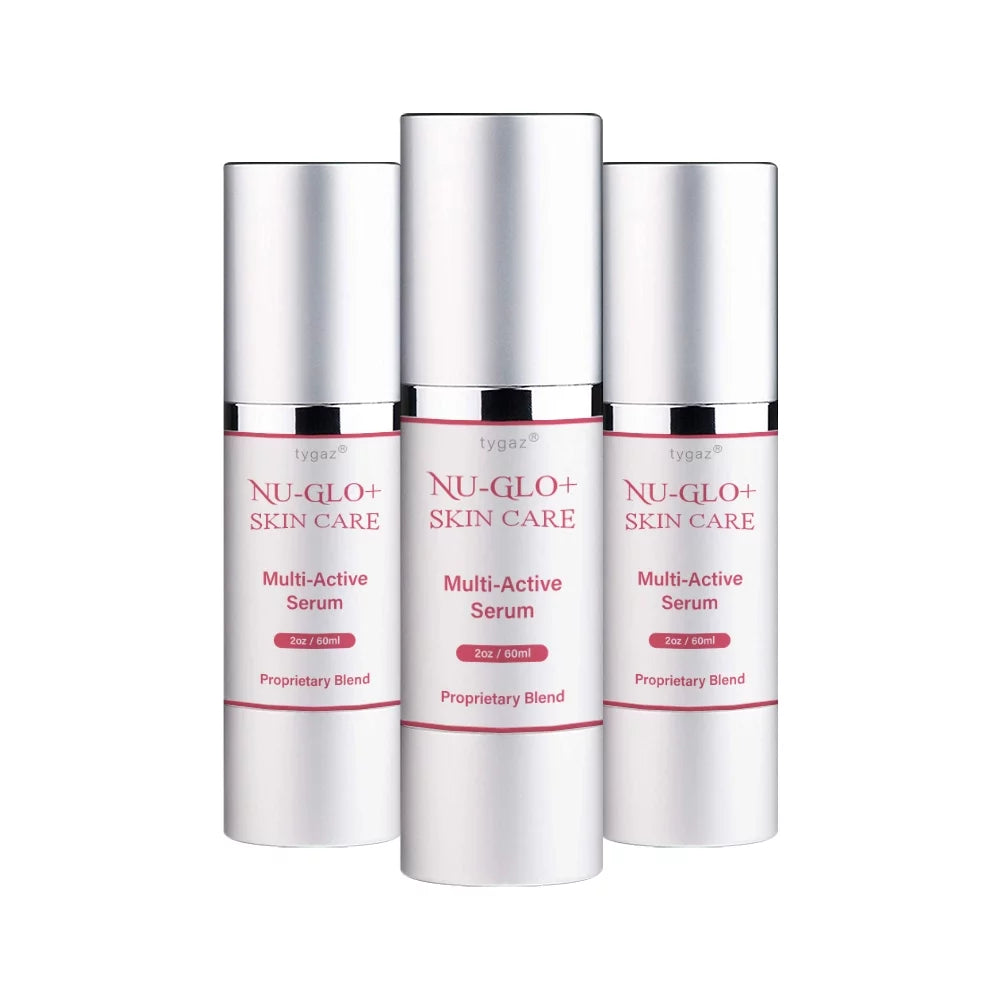 (3 Pack) Nu-Glo+ Skincare Serum - Nu-Glo+ Skincare Multi Active Serum