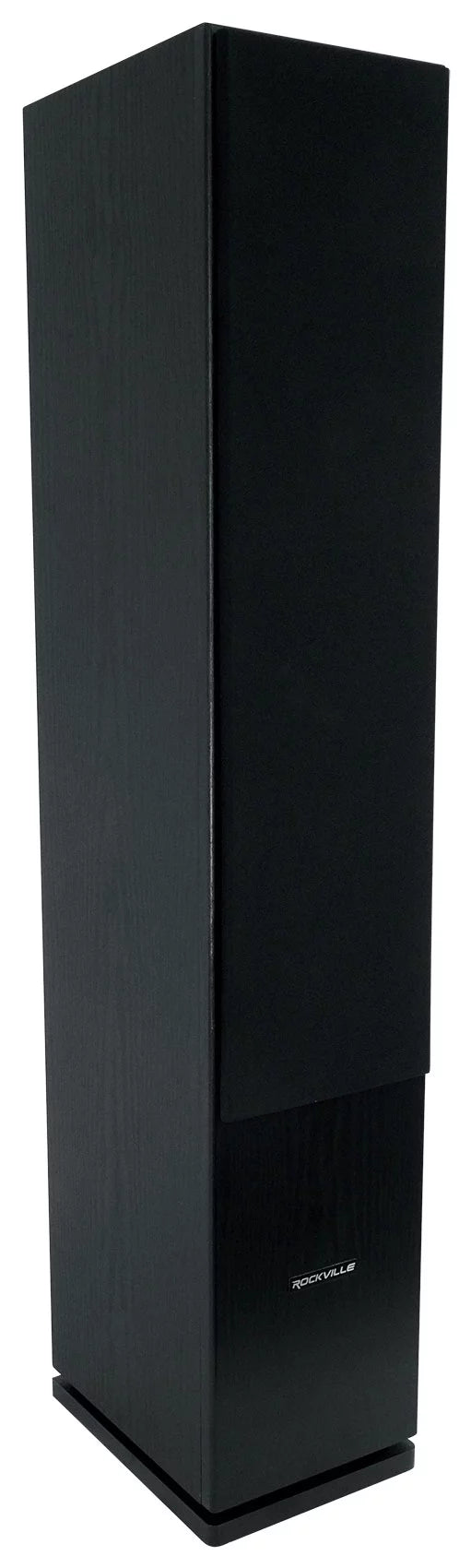 (1) Rockville RockTower 68B Black Home Audio Tower Speakers Passive 8 Ohm