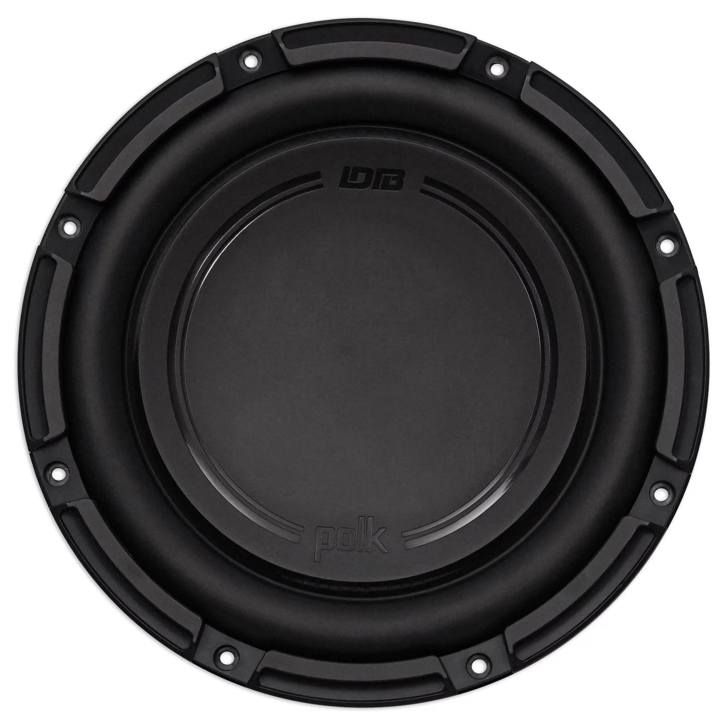 (2) Polk Audio DB1042SVC 10” 1050w Single 4-Ohm Car/Marine Audio Subwoofers Subs