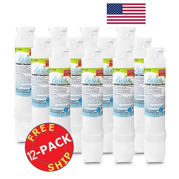 ZUMA Brand , Water and Ice Filter , Suitable with FPBC2277RF0 - 12 Pack - Made in U.S.A.